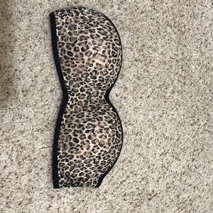 Victoria Secret medium cheetah print bandeau